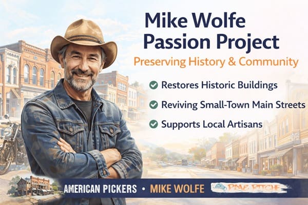 Mike Wolfe Passion Project: Preserving History & Community