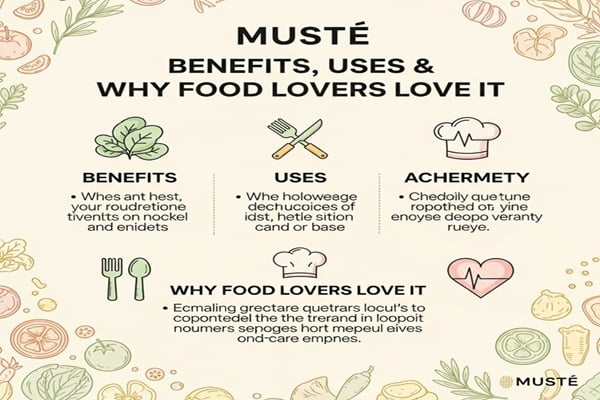 Musté Explained: Benefits, Uses & Why Food Lovers Love It