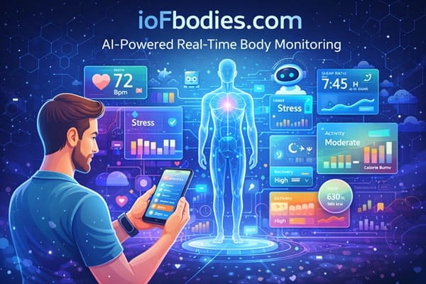 ioFbodies.com: AI-Powered Real-Time Body Monitoring