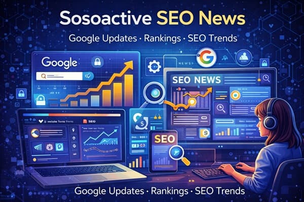 Sosoactive SEO News: Google Updates, Rankings & Trends